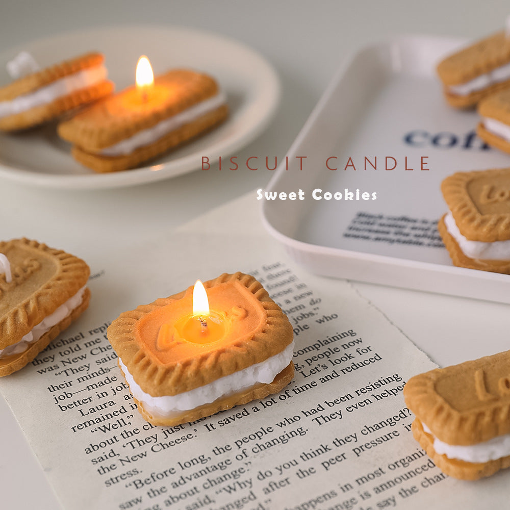 Sandwich Biscuits Candles