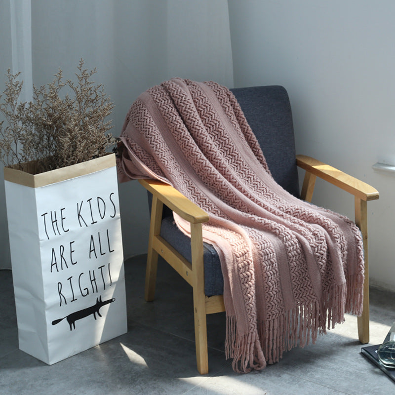 Woven Mesh Blanket