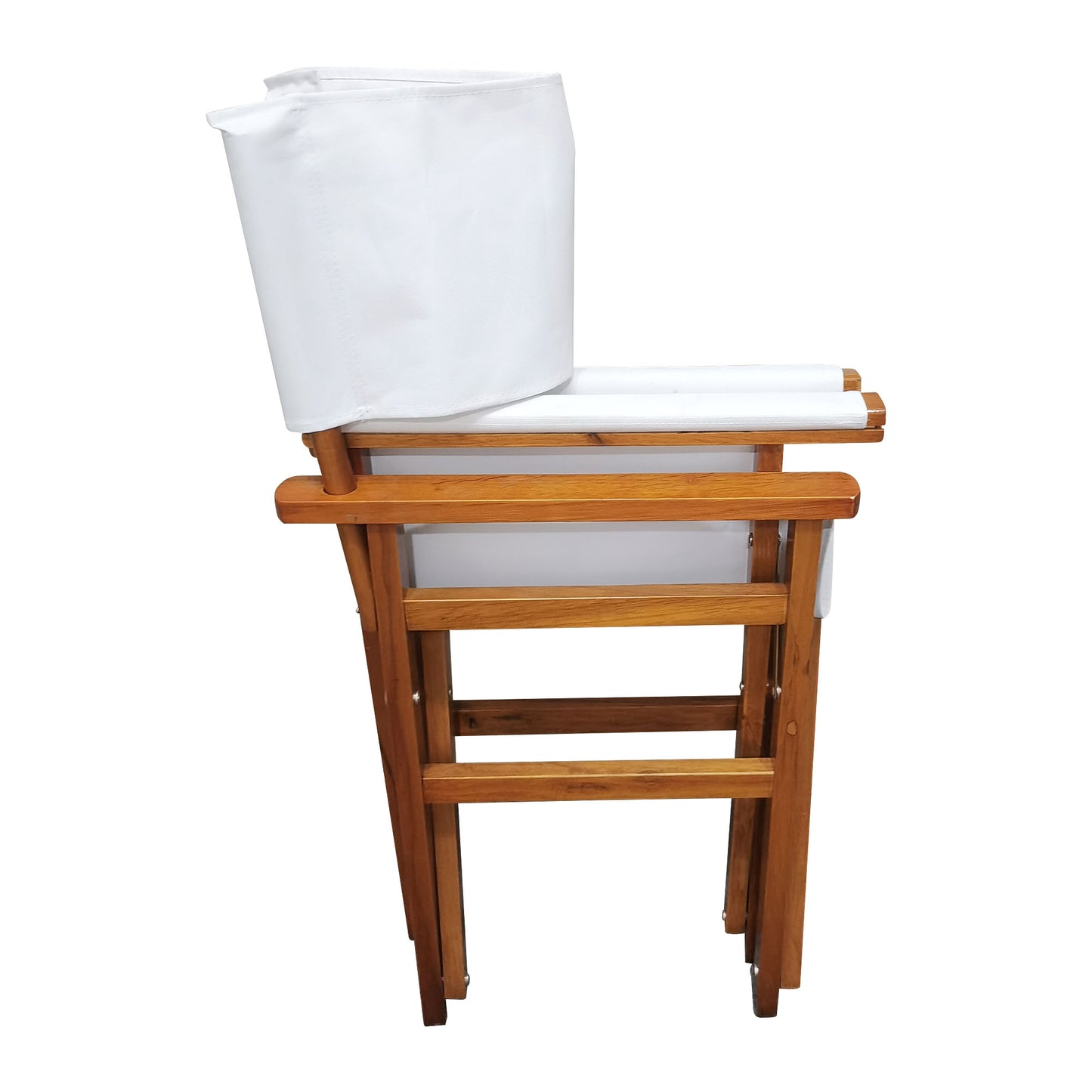 Folding Wooden Chair 2pcs/set populus + Canvas