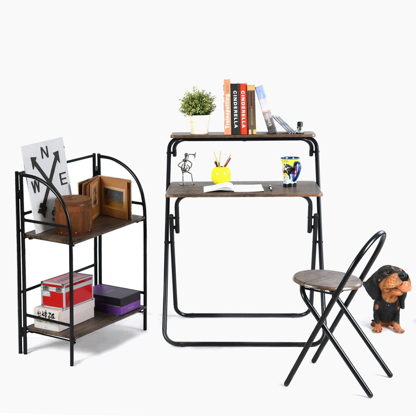 3 Pieces Office Set with Chair