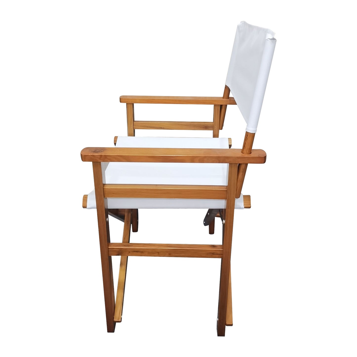 Folding Wooden Chair 2pcs/set populus + Canvas