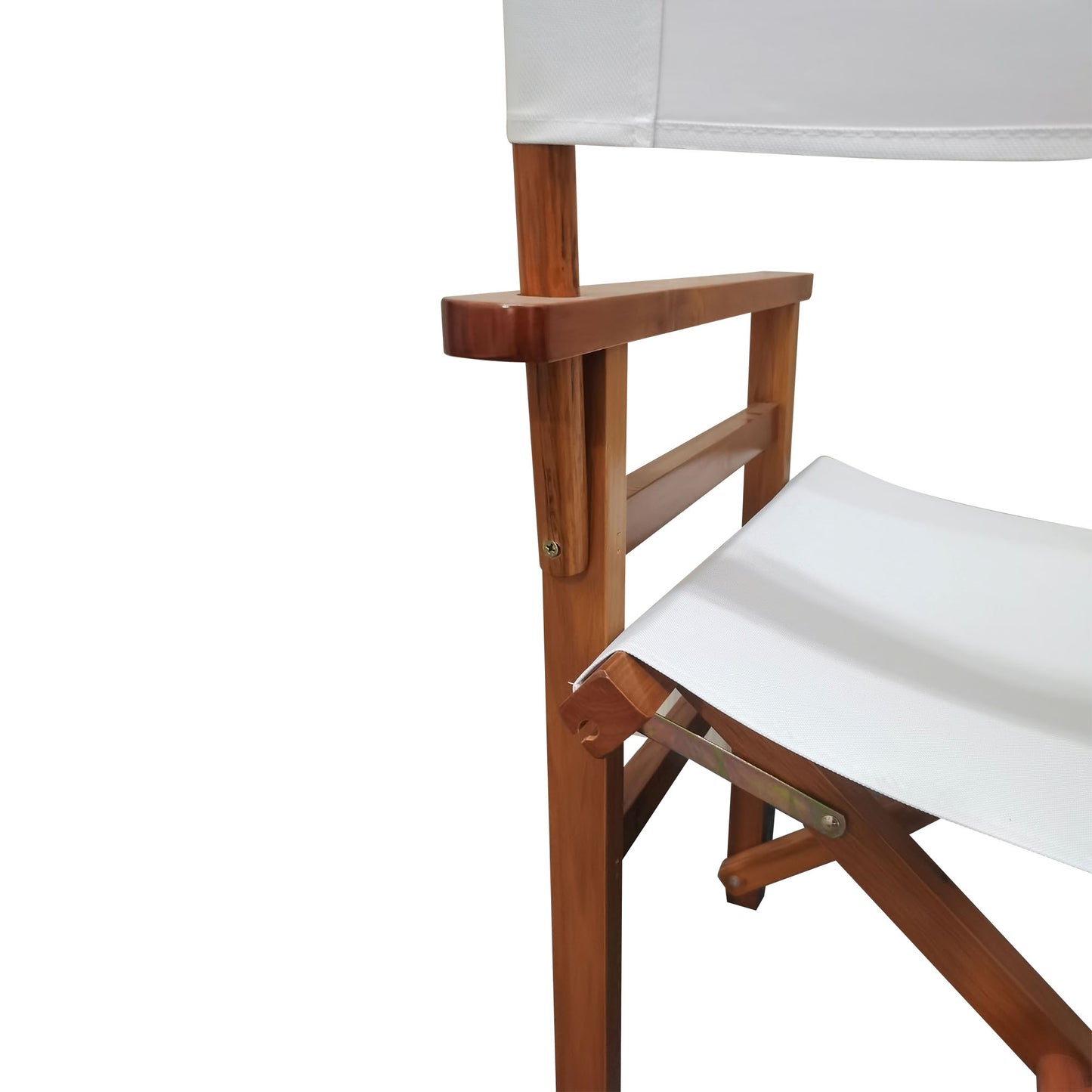 Folding Wooden Chair 2pcs/set populus + Canvas