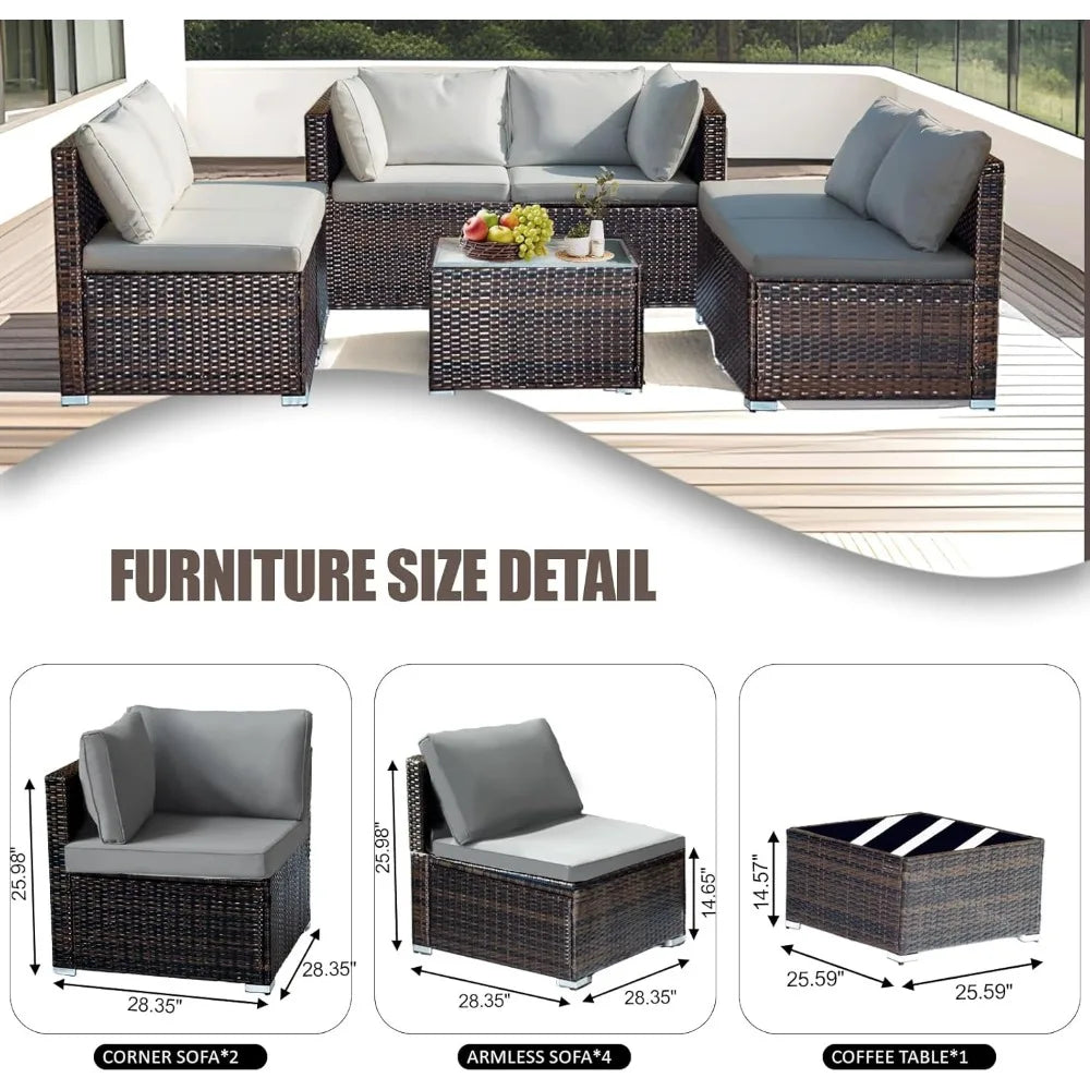 7-Piece Outdoor Furniture Set