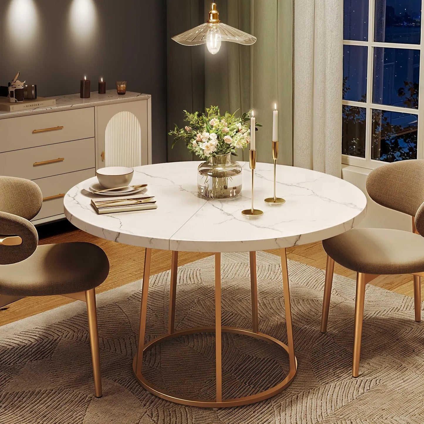 Round Dining Table