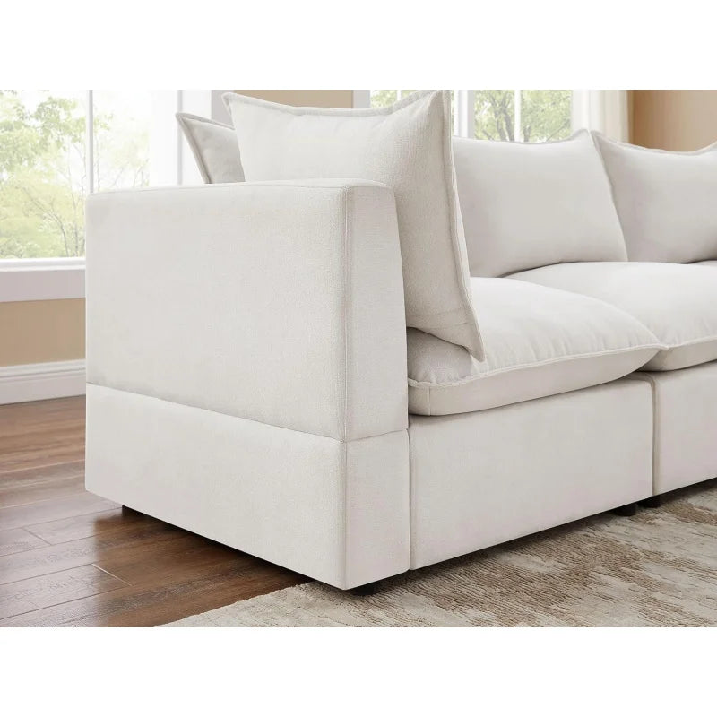 Modular Sectional L Shape 5 Seater Sofa