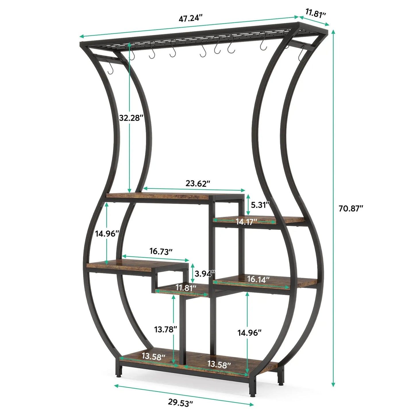 6-Tier Plant Stand