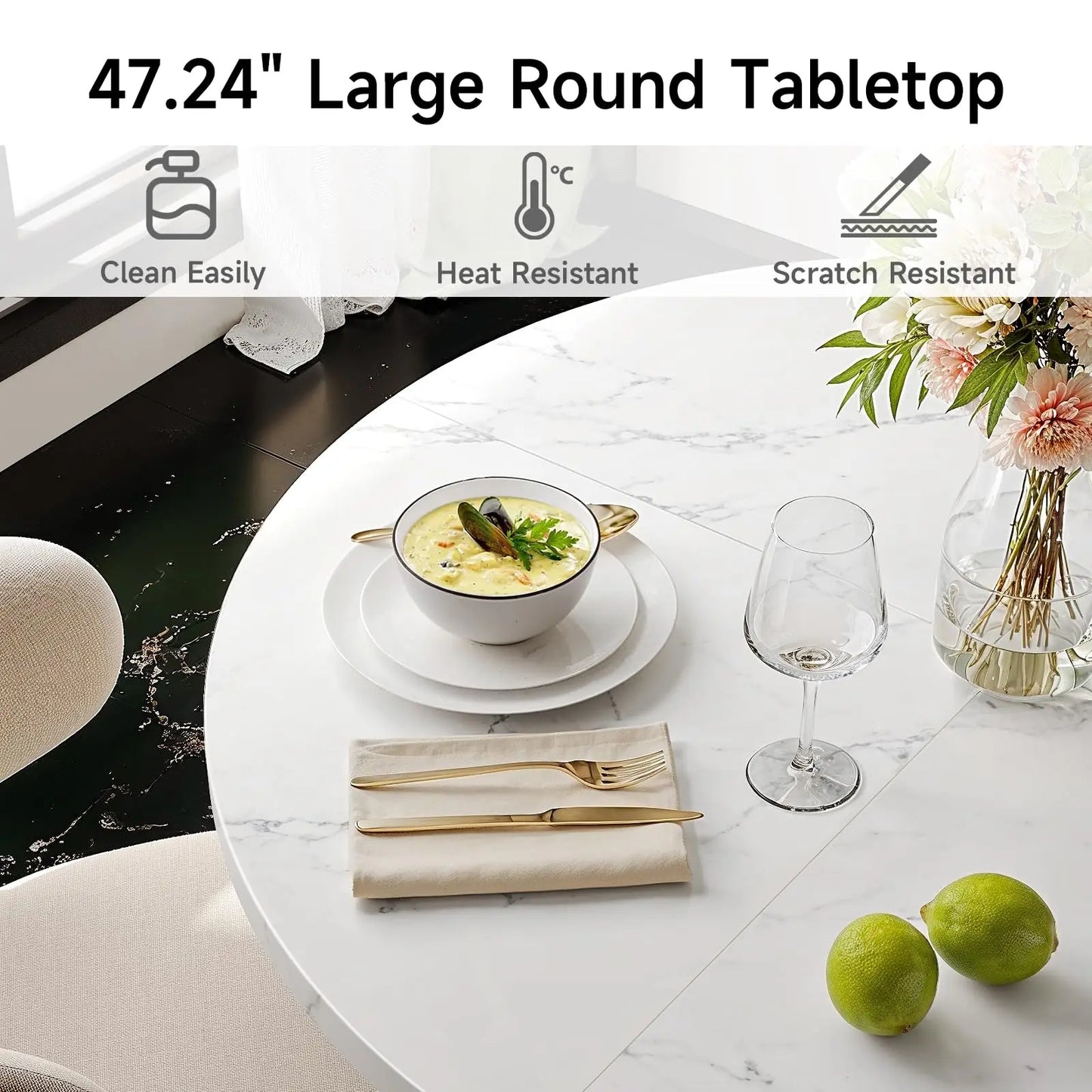 Round Dining Table