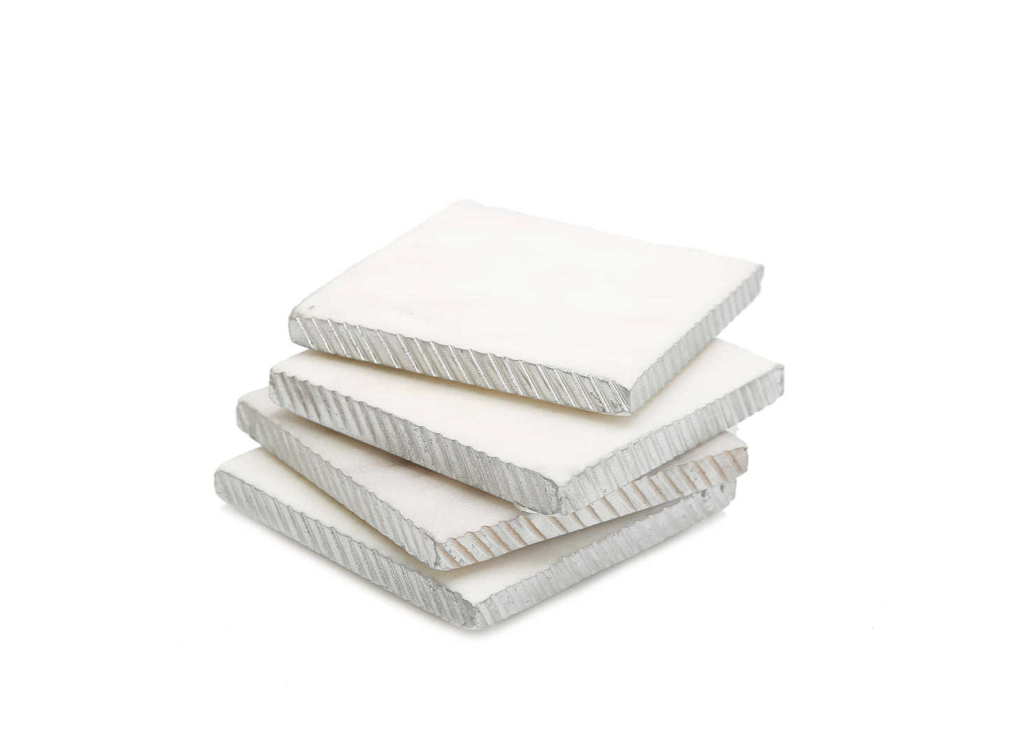 White Marble Coasters